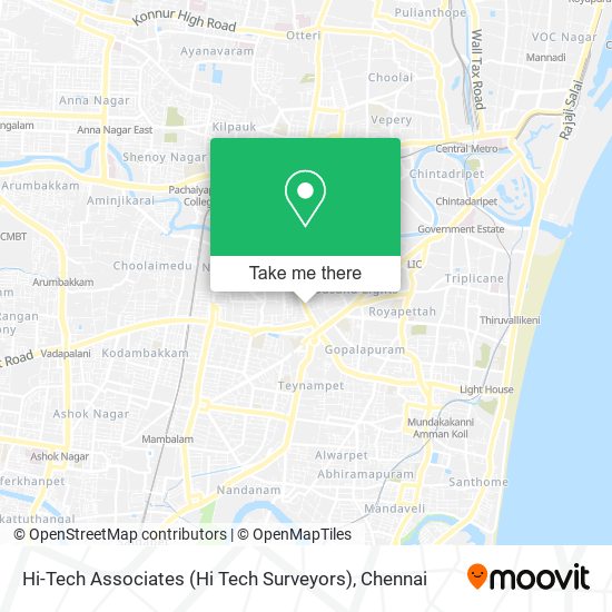 Hi-Tech Associates (Hi Tech Surveyors) map