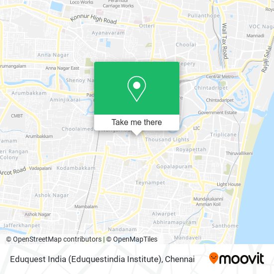 Eduquest India (Eduquestindia Institute) map