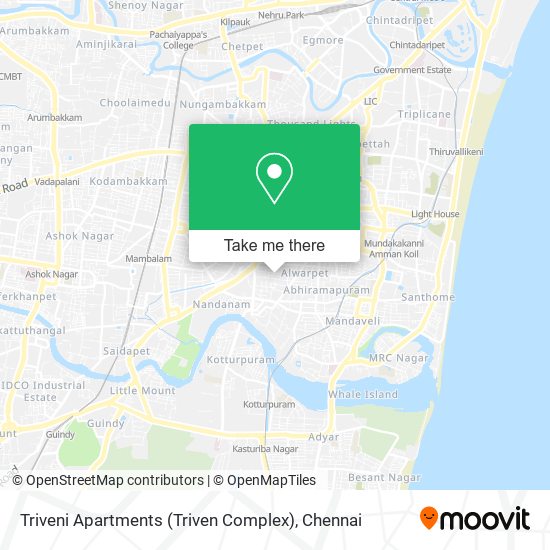 Triveni Apartments (Triven Complex) map