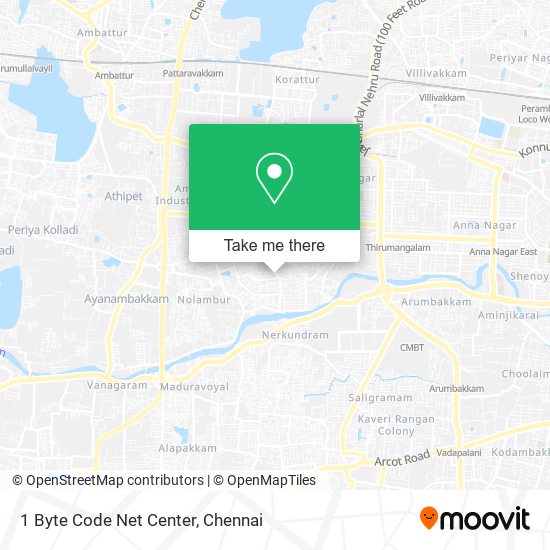 1 Byte Code Net Center map