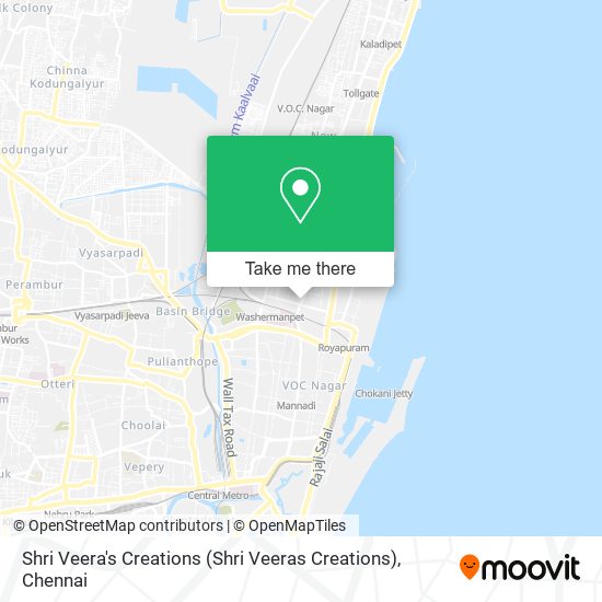 Shri Veera's Creations (Shri Veeras Creations) map