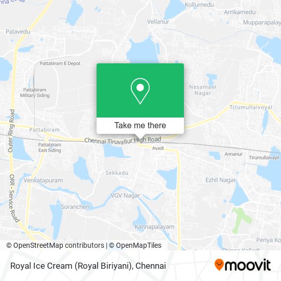 Royal Ice Cream (Royal Biriyani) map