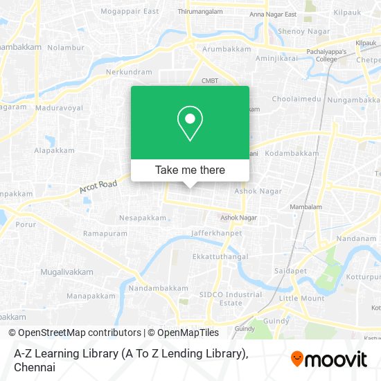 A-Z Learning Library (A To Z Lending Library) map