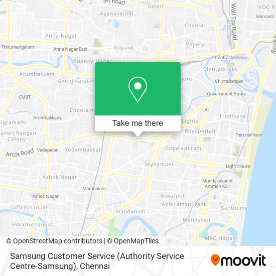 Samsung Customer Service (Authority Service Centre-Samsung) map