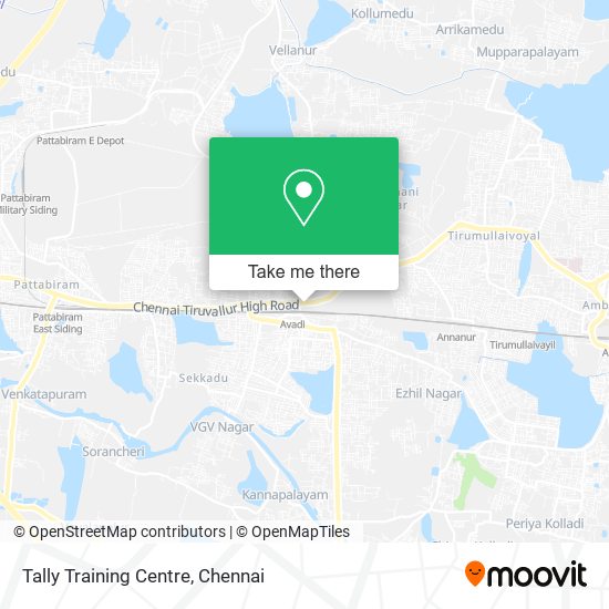 Tally Training Centre map