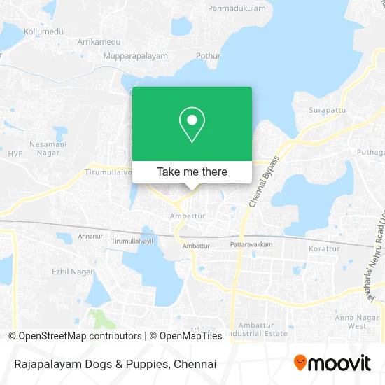 Rajapalayam Dogs & Puppies map