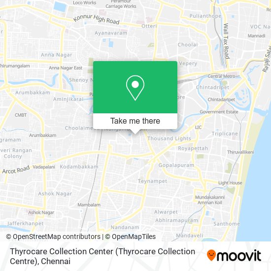 Thyrocare Collection Center (Thyrocare Collection Centre) map