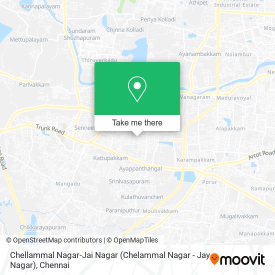 Chellammal Nagar-Jai Nagar (Chelammal Nagar - Jay Nagar) map