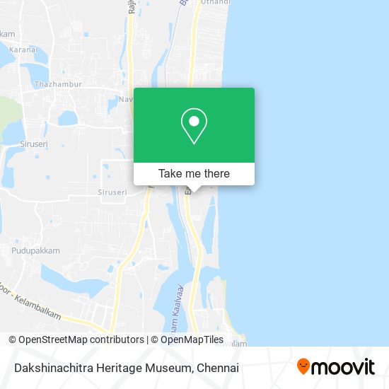 Dakshinachitra Heritage Museum map