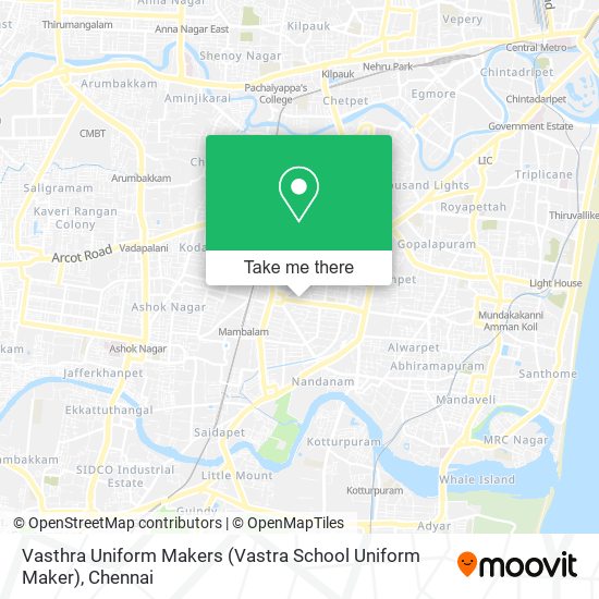 Vasthra Uniform Makers (Vastra School Uniform Maker) map