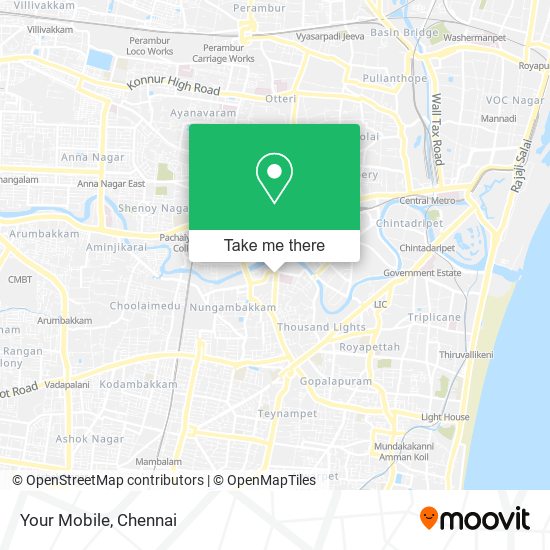 Your Mobile map