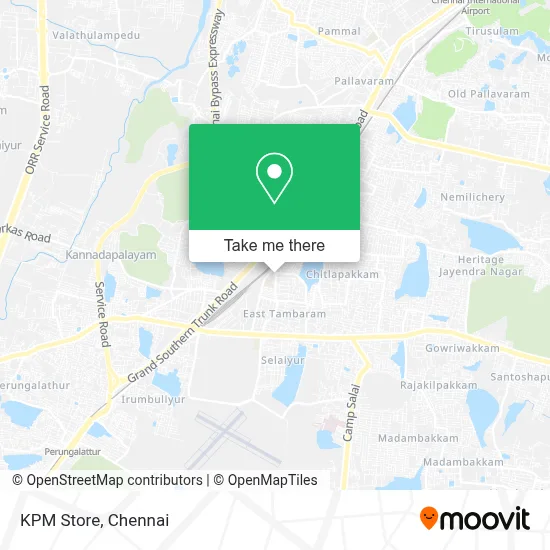 KPM Store map