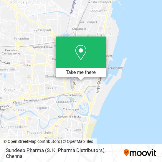 Sundeep Pharma (S. K. Pharma Distributors) map