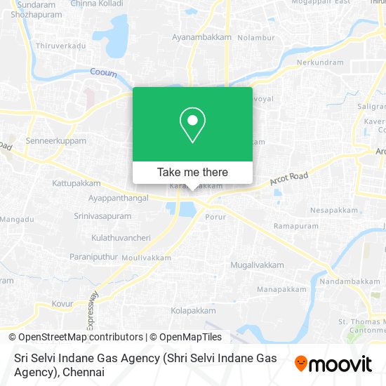 Sri Selvi Indane Gas Agency map