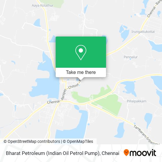 Bharat Petroleum (Indian Oil Petrol Pump) map