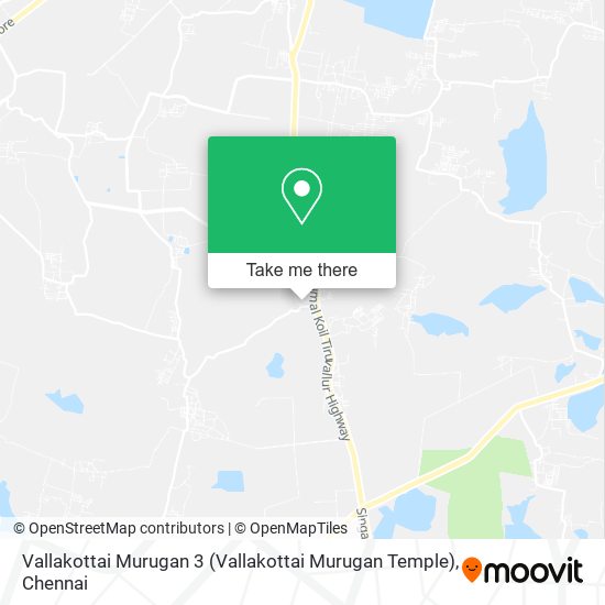 Vallakottai Murugan 3 (Vallakottai Murugan Temple) map