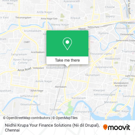 Niidhii Krupa Your Finance Solutions (Nii dil Drupal) map