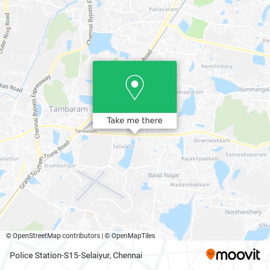 Police Station-S15-Selaiyur map