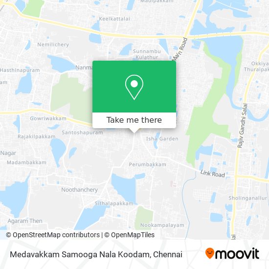 Medavakkam Samooga Nala Koodam map