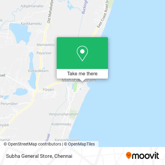 Subha General Store map