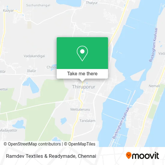 Ramdev Textiles & Readymade map