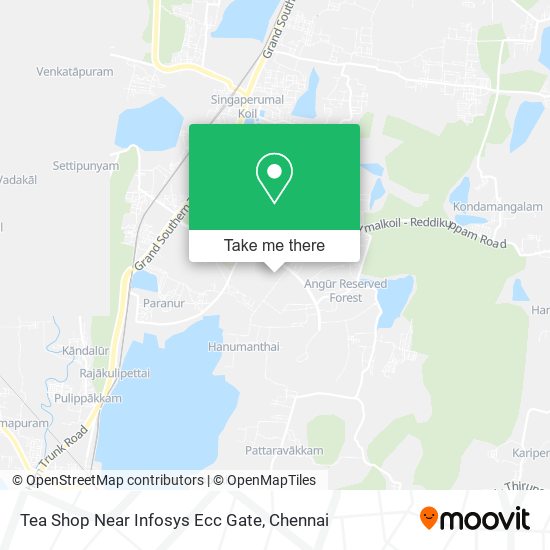 Tea Shop Near Infosys Ecc Gate map