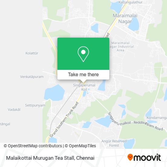Malaikottai Murugan Tea Stall map