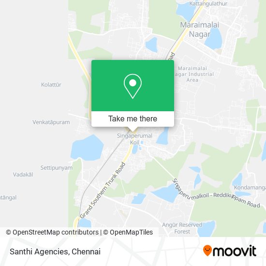 Santhi Agencies map