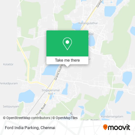 Ford India Parking map