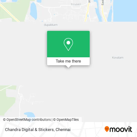 Chandra Digital & Stickers map