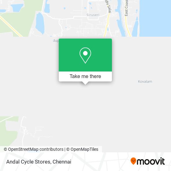 Andal Cycle Stores map