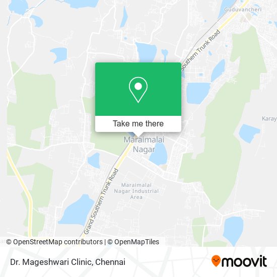 Dr. Mageshwari Clinic map