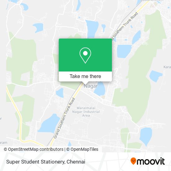 Super Student Stationery map