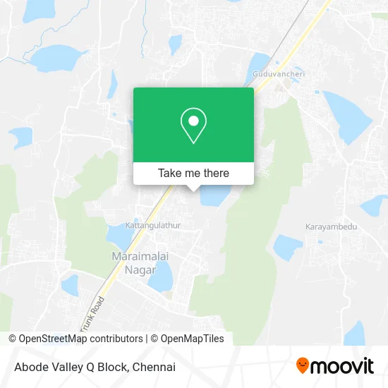 Abode Valley Q Block map