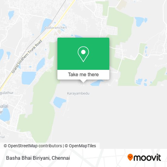 Basha Bhai Biriyani map