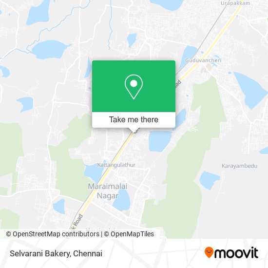 Selvarani Bakery map