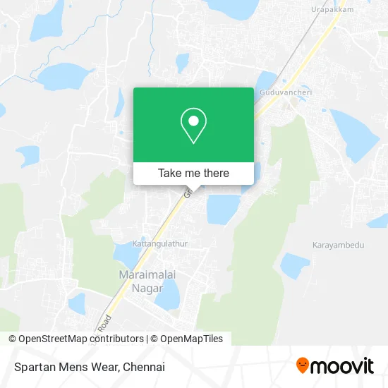 Spartan Mens Wear map