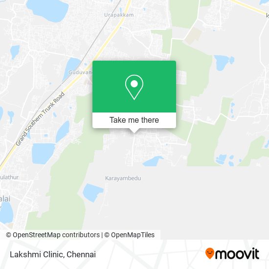 Lakshmi Clinic map