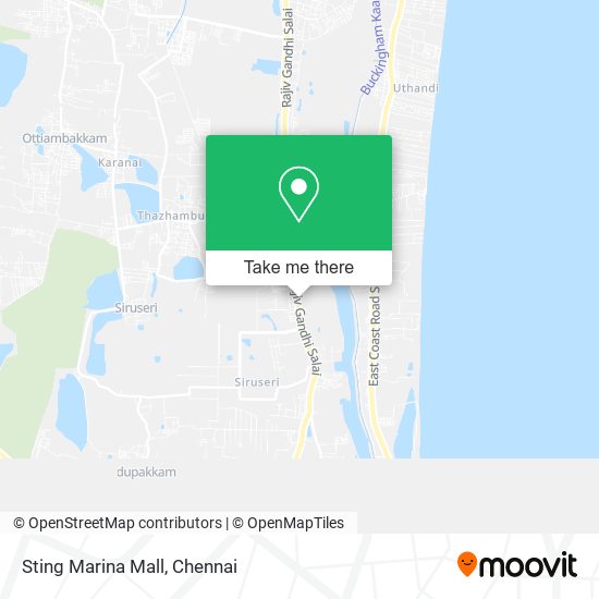 Sting Marina Mall map