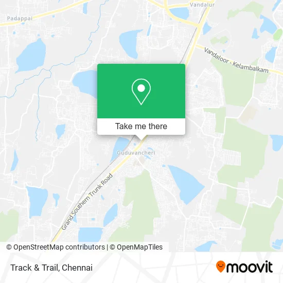 Track & Trail map