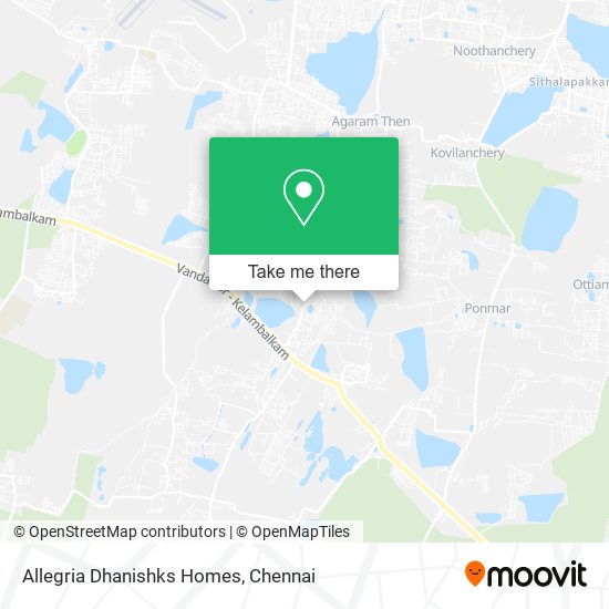 Allegria Dhanishks Homes map