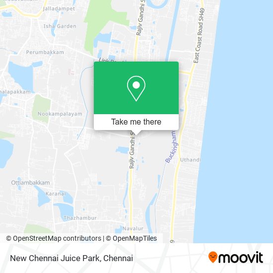 New Chennai Juice Park map