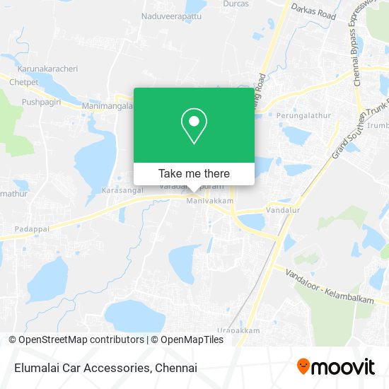 Elumalai Car Accessories map