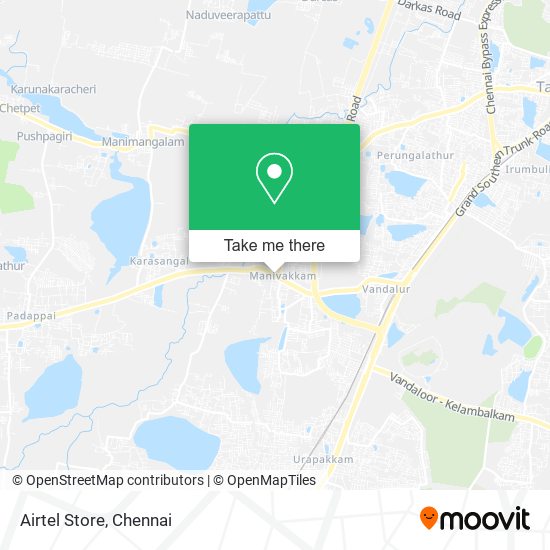 Airtel Store map