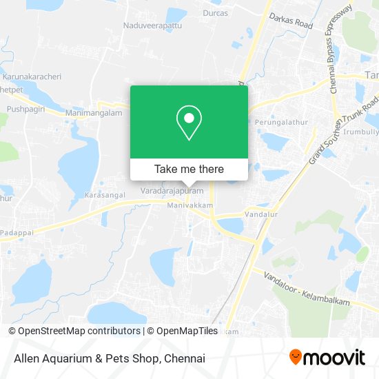 Allen Aquarium & Pets Shop map