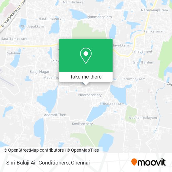 Shri Balaji Air Conditioners map