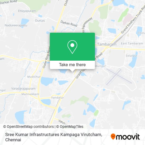 Sree Kumar Infrastructures Kampaga Virutcham map