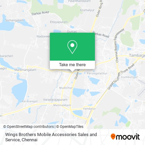 Wings Brothers Mobile Accessories Sales and Service map