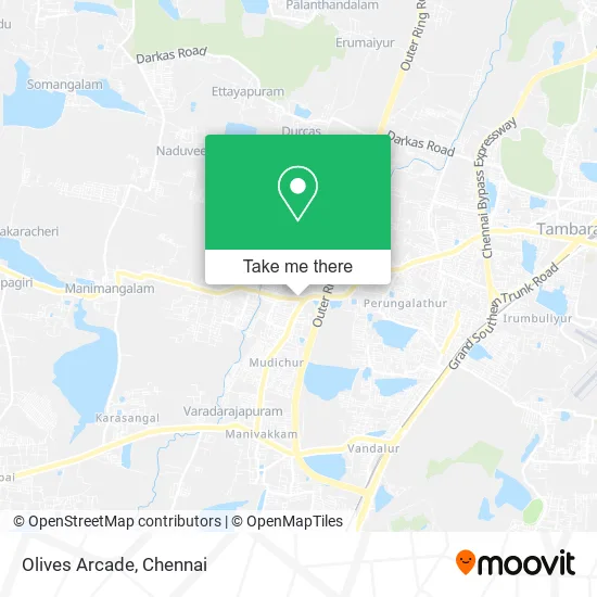 Olives Arcade map