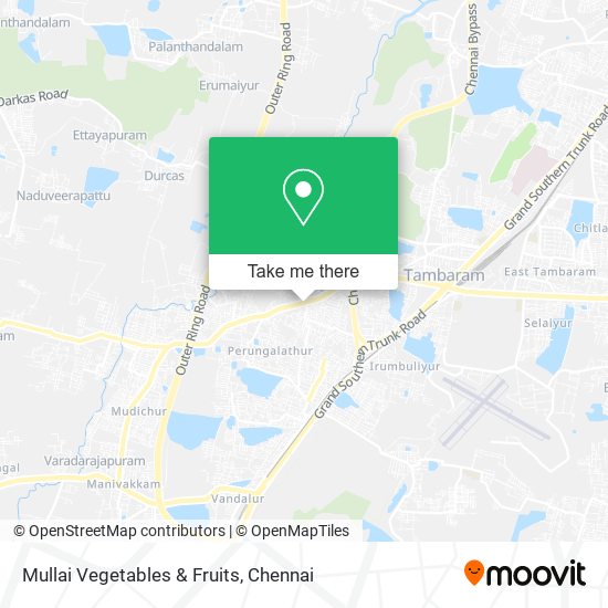 Mullai Vegetables & Fruits map